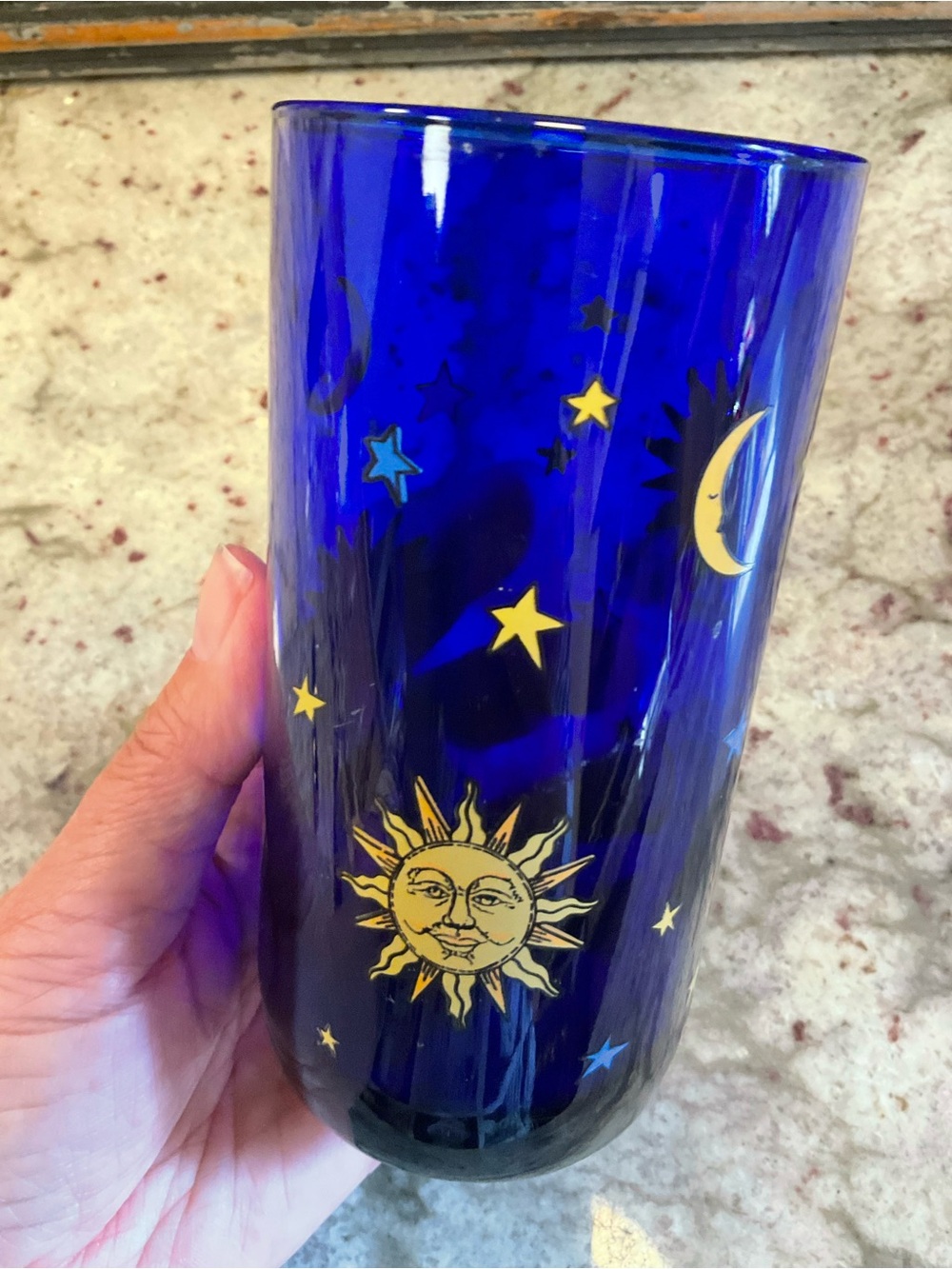 Libbey Celestial Cobalt Blue Tumbler